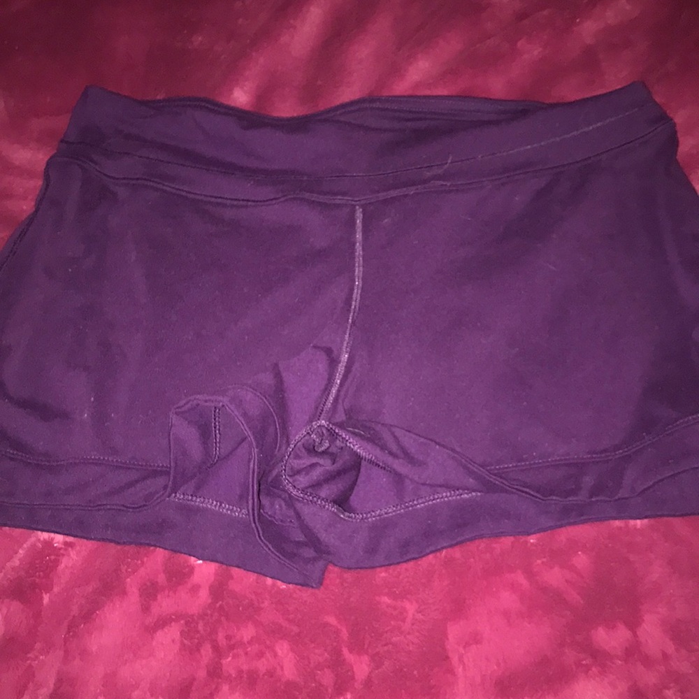 Purple shorts